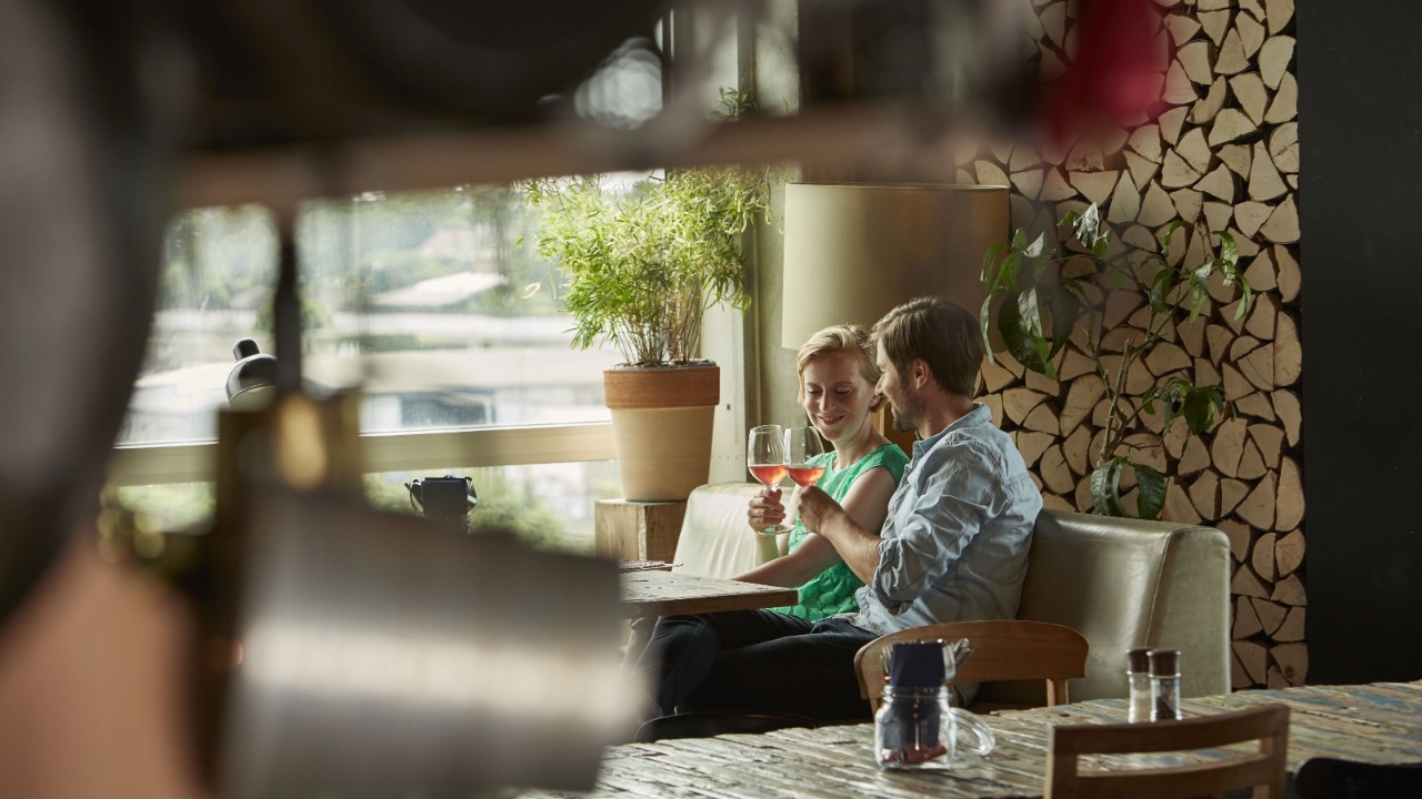 Paar im Restaurant
