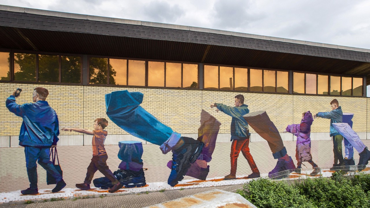 Wandbild «Pied Piper»