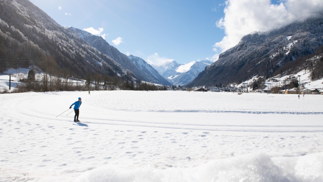Image of the Töditritt cross-country ski trail.