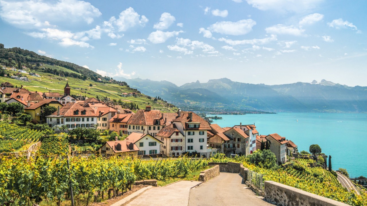 Foto della Route des Grands Crus.