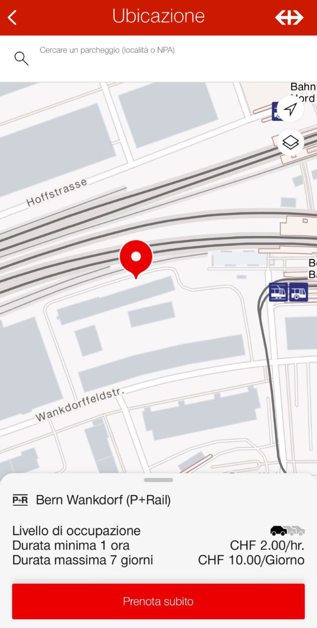 Scarica l'app P+Rail.