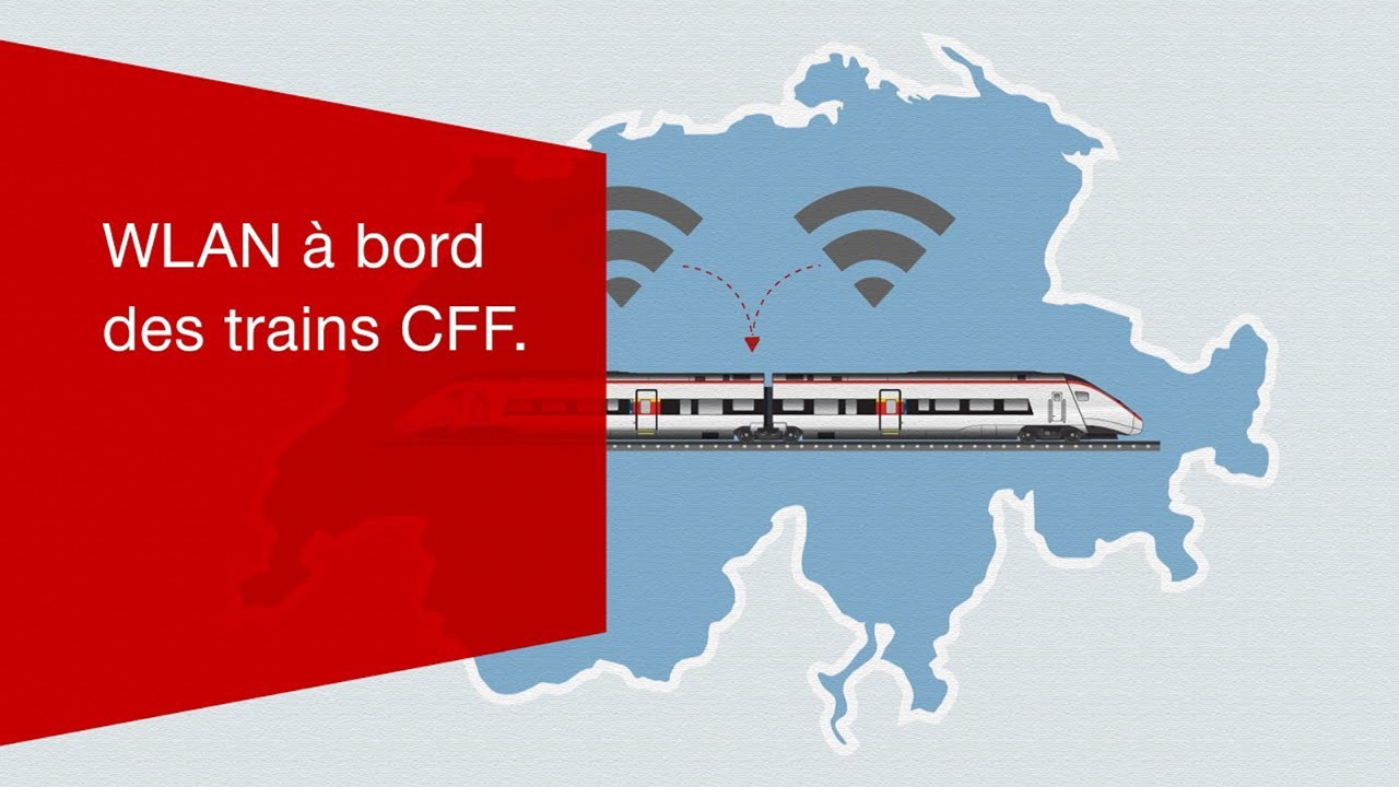 WLAN à bord des trains CFF.