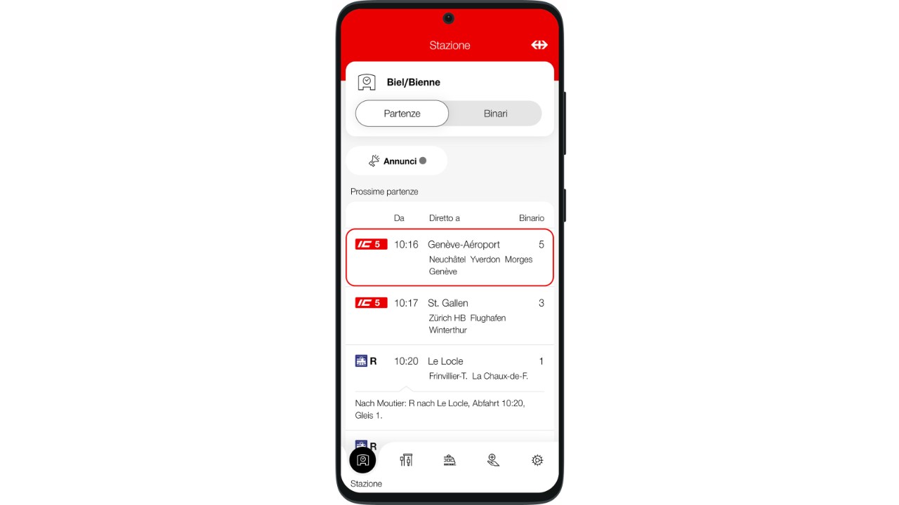 L’app è concepita per essere utilizzata facilmente anche con voiceover.