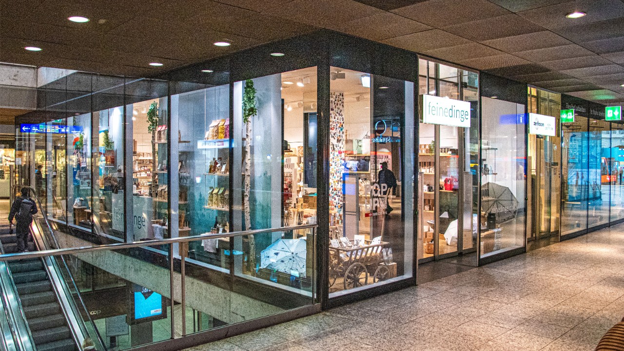 Pop-up CFF à la gare de Berne.