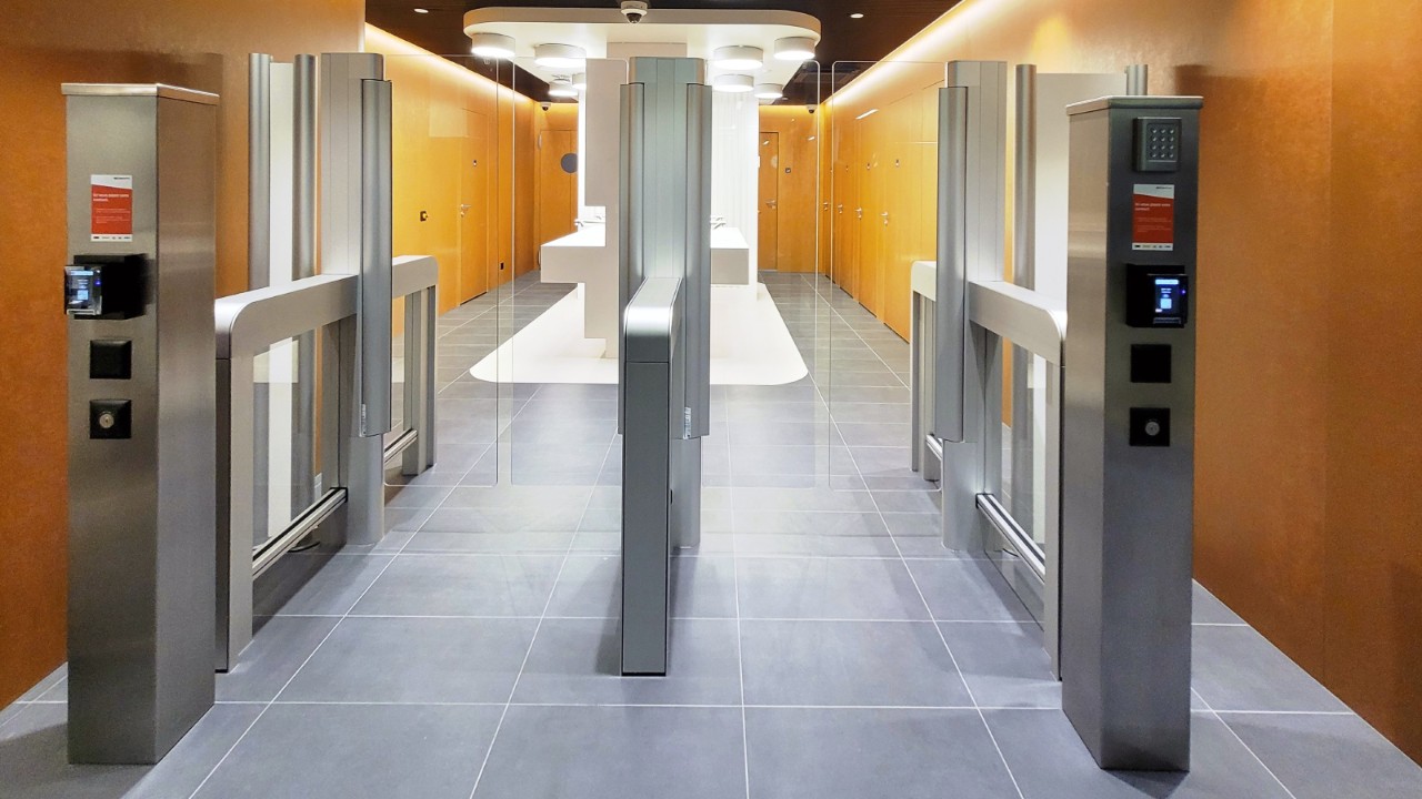 Ingresso spazio igiene.