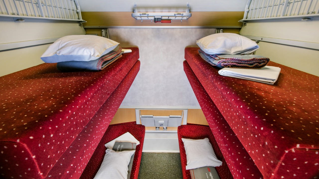 Compartiment couchette Standard pour 4 personnes
